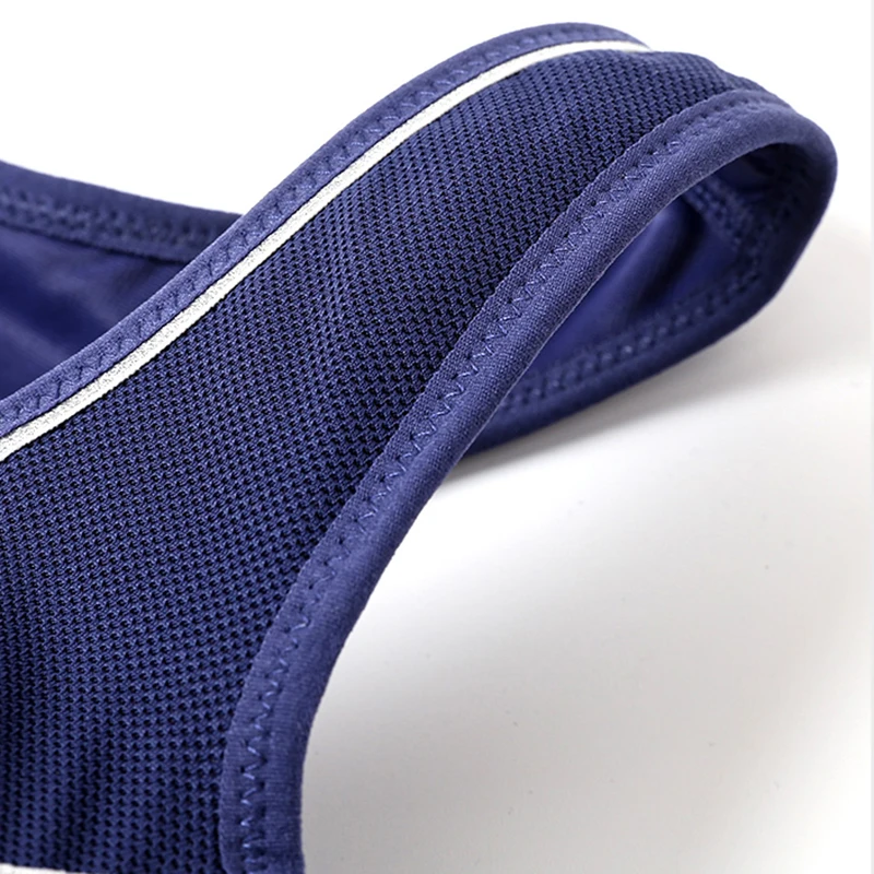 Womens High Impact Wire Free Sports Bra Full Coverage Front Closure Racer Back Support Underwear Female Lingerie 36 38 40 42 F G