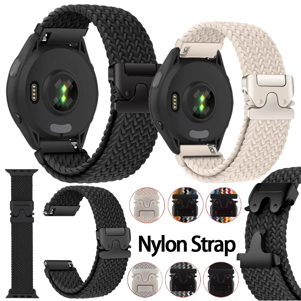 Nylon Braided Parachute Buckle Bracelet Wristband