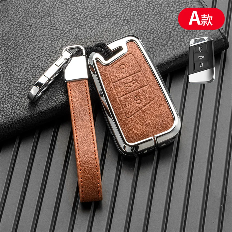 Cover per chiave/telecomando per volkswagen vw magotan b8 wei lan polo 9n golf 4 3 5 6 6r 7 mk7 mk4 passat b5 b8 b7 b6 touran bora caddy tiguan - S0449737204db44449235ddd20c1d650eE