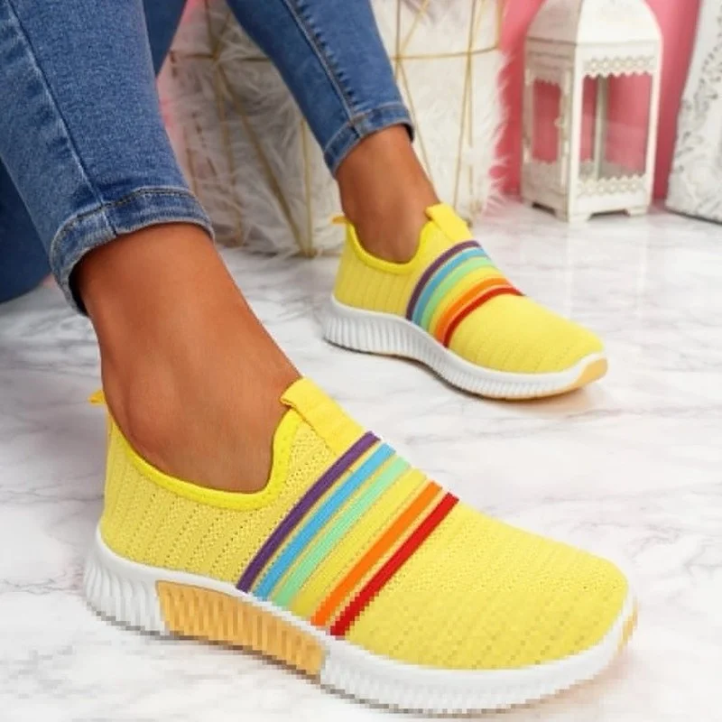 2022 New Fashion Women Casual Shoes Breathable Mesh Designer Sneakers
