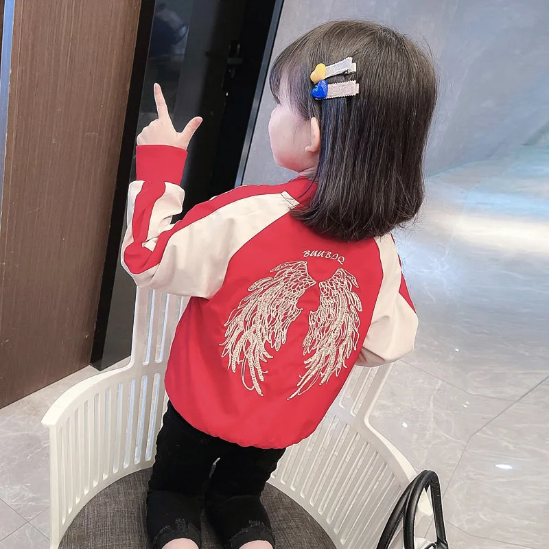 

Special Offer Little Girls Leisure Jacket 2022 Spring Fall New Korean Style Casual Coat Children's Clothing Outerwear Clothes