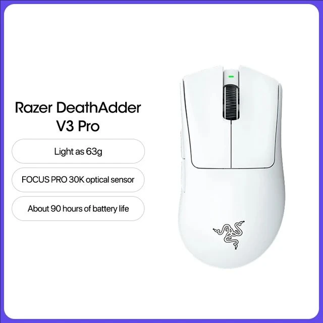 Original Razer Series Wired Mouse And DeathAdder V3 Pro Wireless