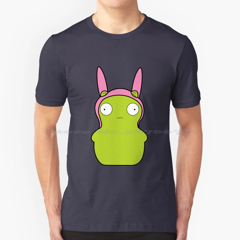 Kutie Kopi T Shirt 100% Cotone Tee Louise Tina Belcher Jimmy Pesto Mort Teddy Hulu Nightlight