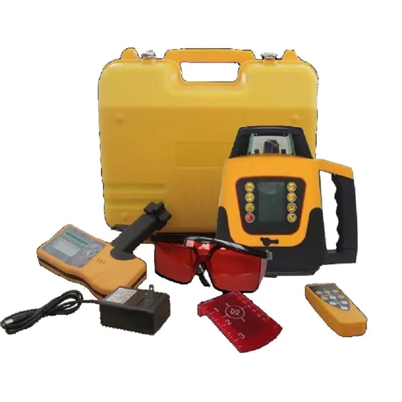 Heipoe YD998-H2 red beam Rotating laser receiver & controller High precision rot