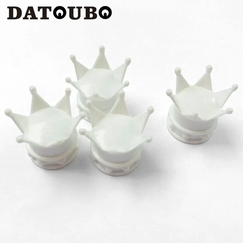 16 pcs Car Tire Valve Caps novelty ABS Crown Design