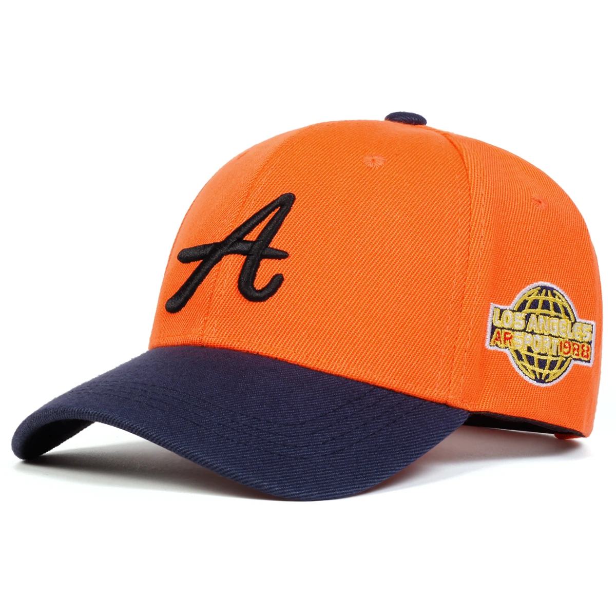Unisex A Brief Stickerei Seite Erde Baseball Caps Frühling Herbst Outdoor Einstellbare Casual Hüte Sonnenschutz Hut Sport Kappe – Detail 4