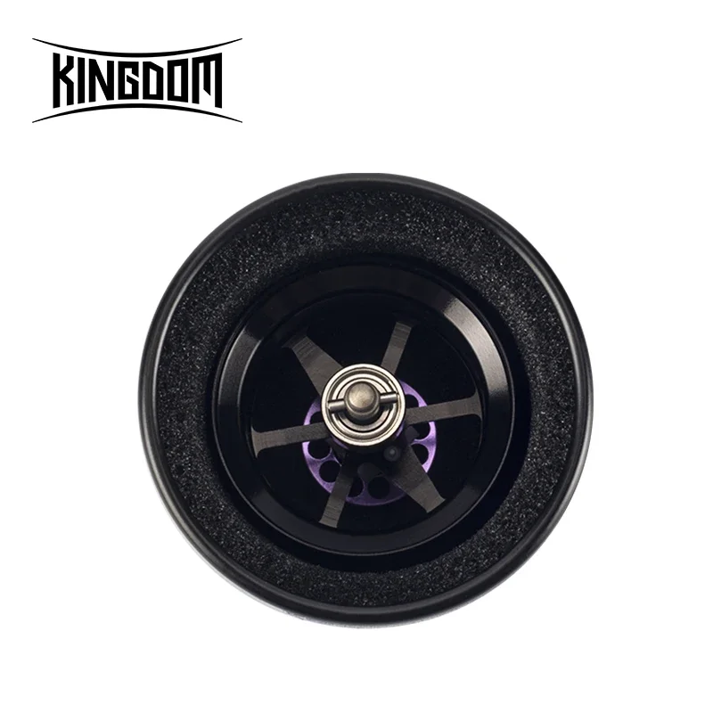Kingdom Fishing Reel Micro Monster Pro Shallow Spool Aluminum