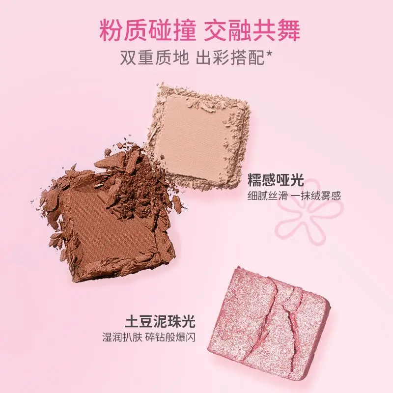 VEECCI 5 Colors Eyeshadow Palette Long Lasting and Easy To Apply Matte Pearlescent Gliter for Eyes Makeup Palette Cosmetics 5