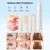 Electrode Glass Tube High Frequency Machine Neon + Argon Wand For Face Skin Spa Anti Wrinkle Acne Spots Remover Hair Frizz Care 2