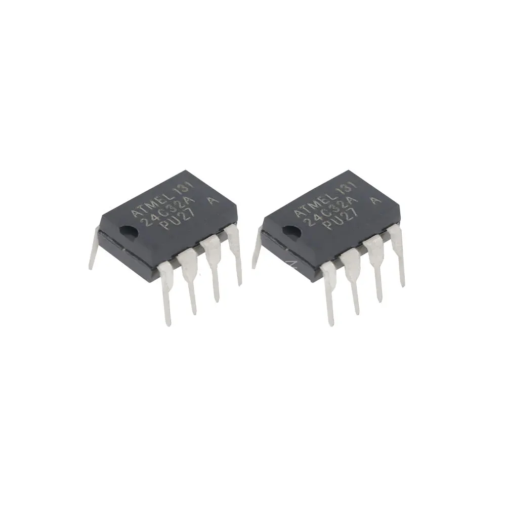 

10pcs/lot AT24N32 AT24C32N 24C32N 24C32 DIP-8 EEPROM (4096x8) 32K 1.8-5.5 new original