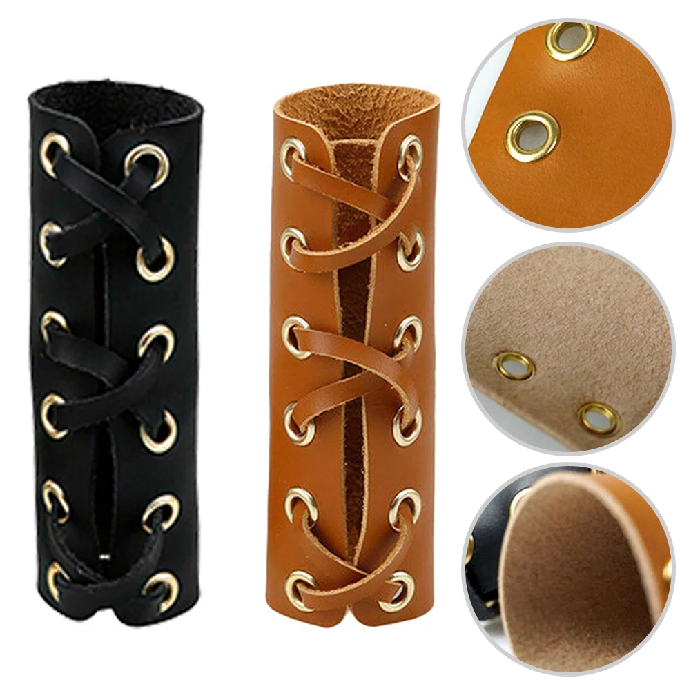 

1pair Electric Scooter Handlebar Cover Leather Ebike Handlebar 13X15cm For Handlebars With A Diameter Of Less Than 22cm