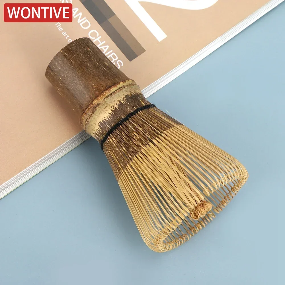 Bamboo Japanese Style Matcha Tea Whisk Brush 100 Prongs 80 Prongs Optional for Matcha Making