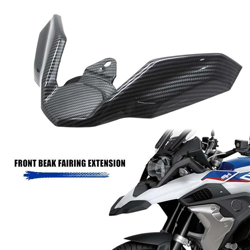 

Carbon Look Front Beak Fairing Extension Wheel Extender Cover For BMW R1200GS R1250GS LC R1200 GS R 1250GS 2019-2021 2020