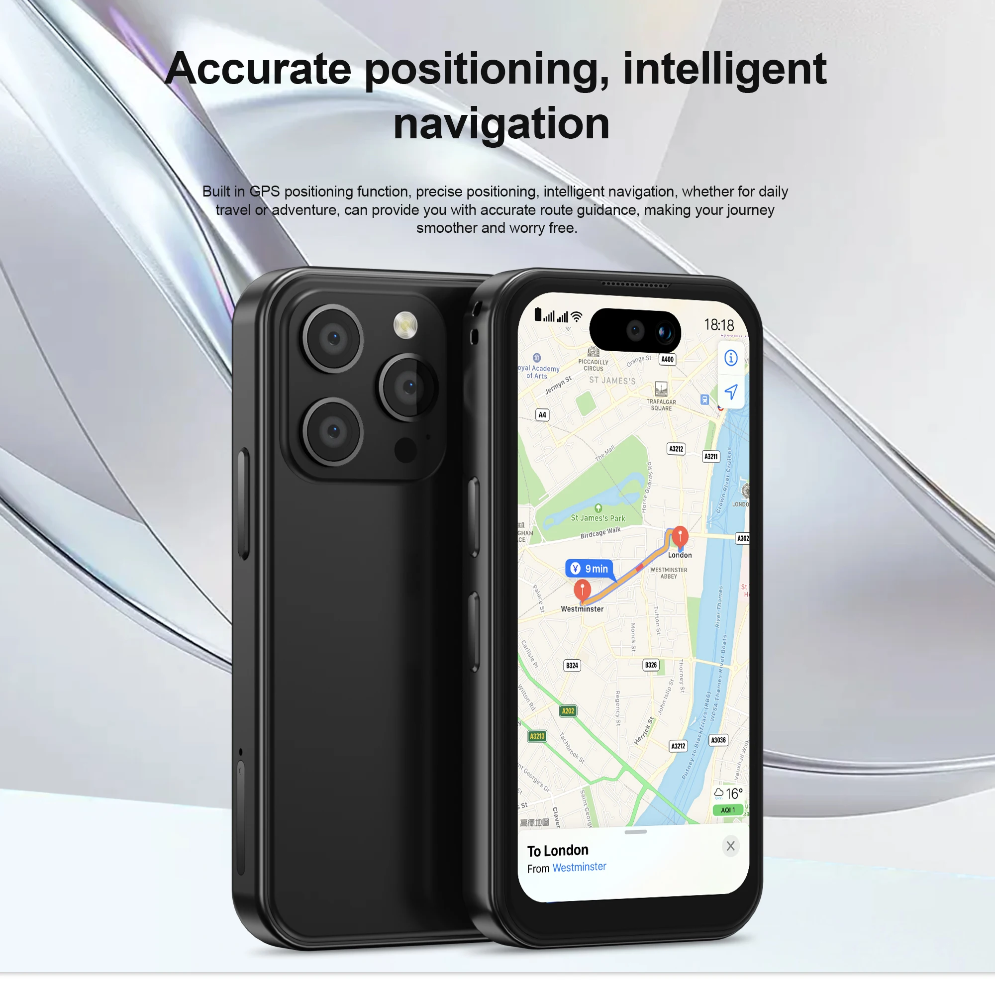 2025 NEW SERVO 16PRO 3G Mini Smartphone 3.75 " Display Dual SIM Cards 1GB+16GB Face Unlock GPS Small Smart Mobile Phones Type-C 5