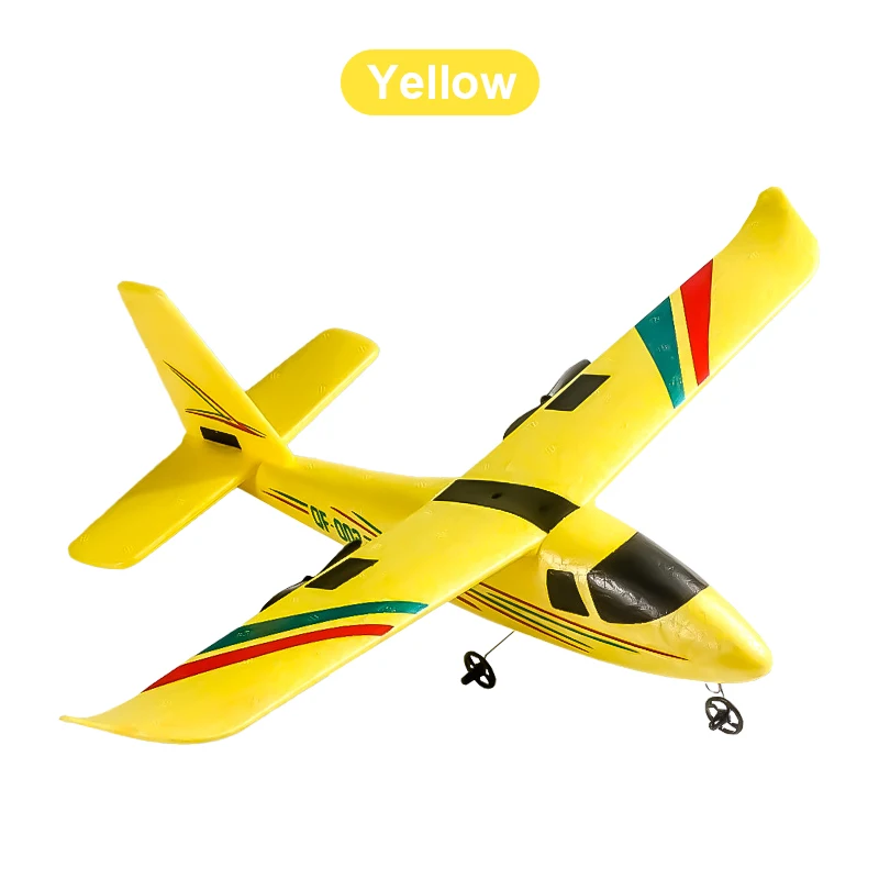 QF002 RC Glider 2.4G 2CH DIY Hand Throwing EPP Foam Plane Fixed Wings Aircraft Remote Control Airplane Figher Toys for Boys Gift