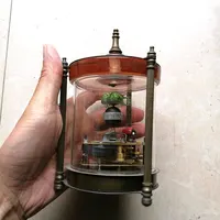 Antique Clocks, European Clocks, Classical Mechanical Watches, Pure Copper Fun Series Grasshopper Pocket Watches 2