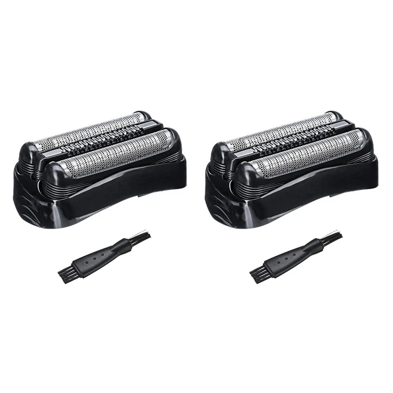 

2Pcs Replacement Shaver Foil Head For Braun 3 Series 300S 301S 310S 320S 330S 340S Cruzer Men Electric Razor Shaving