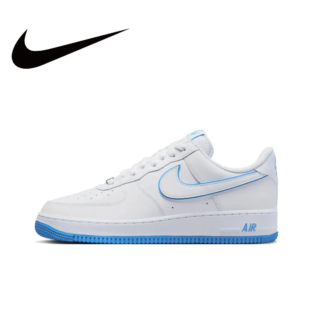 thumbnail image 1 of Pantalones cortos Nike Air Force 1 07 de cuero estilo retro de caña baja para hombre, 1 of 5