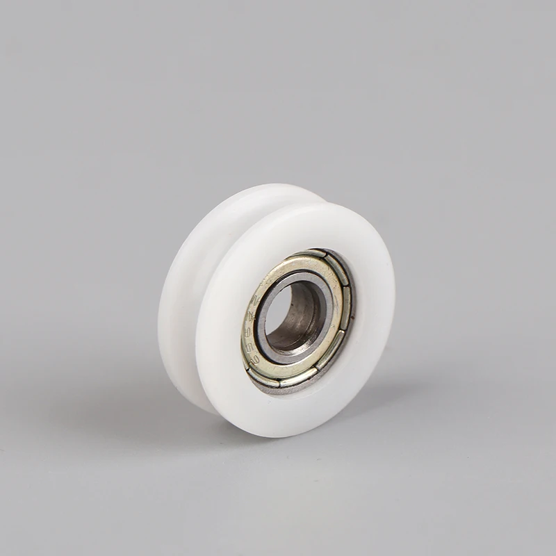 Moving Door And Window Slide Wheel 626 Bearing Pulley 6*22*7MM Planar Wheel U-shaped Groove Nylon Pad