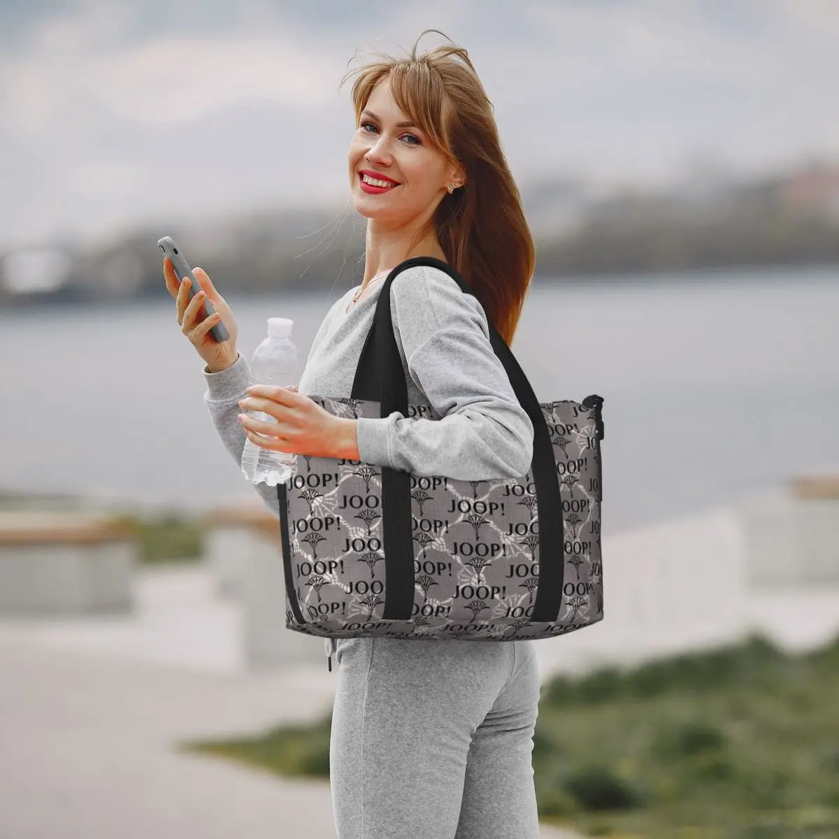 Travel bags canvas tote bag J-Joops Tote Bag Women Large Capacity Gym Beach Shoulder Travel Bag