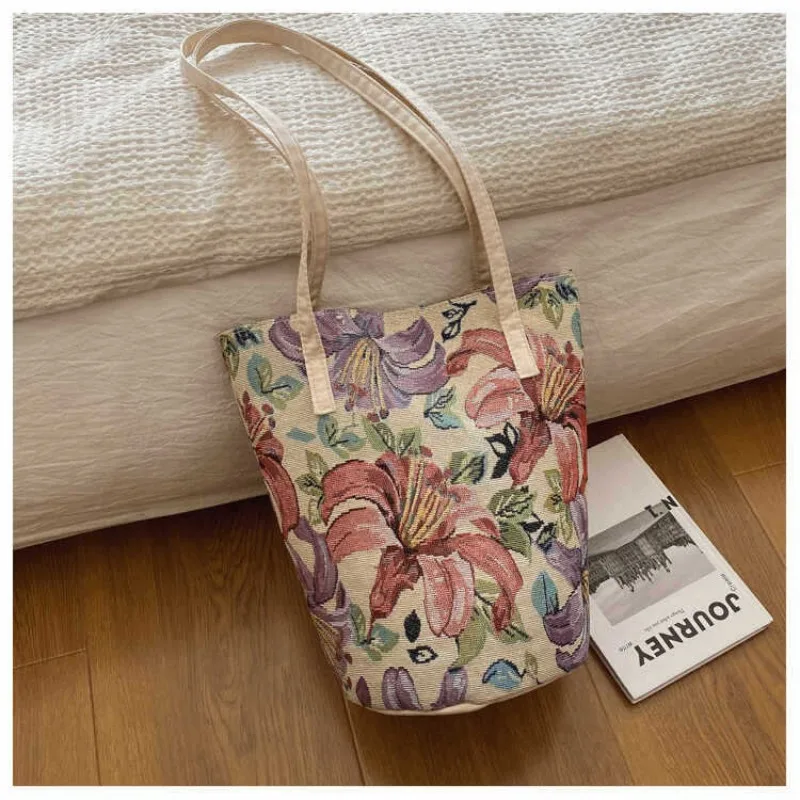 Women's Winter Bucket Tote - Large Capacity Premium Commuter Shoulder Bag, Fashionable Textured Autumn