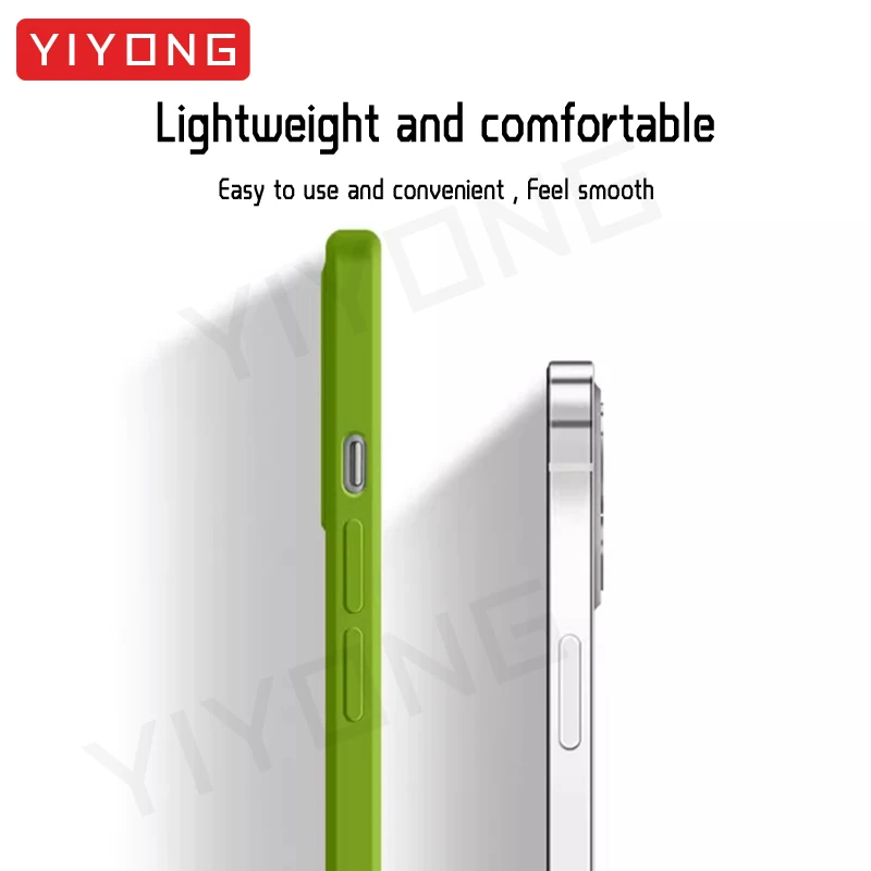 Silky Feel Liquid Silicone Soft Cover - YIYONG Premium Phone Case