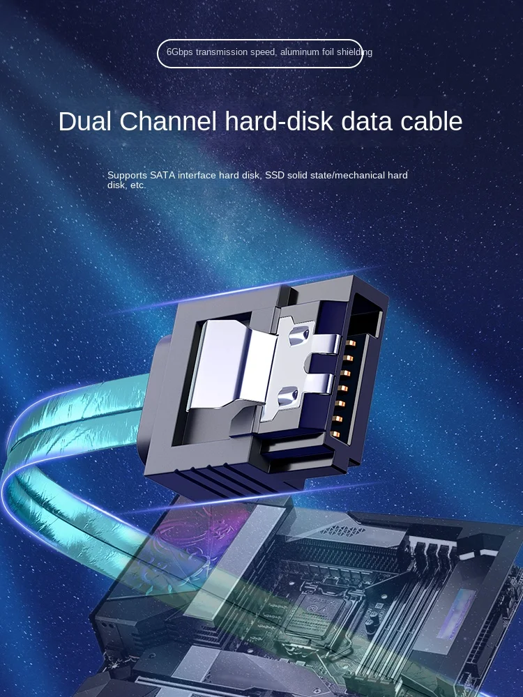 Dual Channel Hard Drive Cabo de Dados,