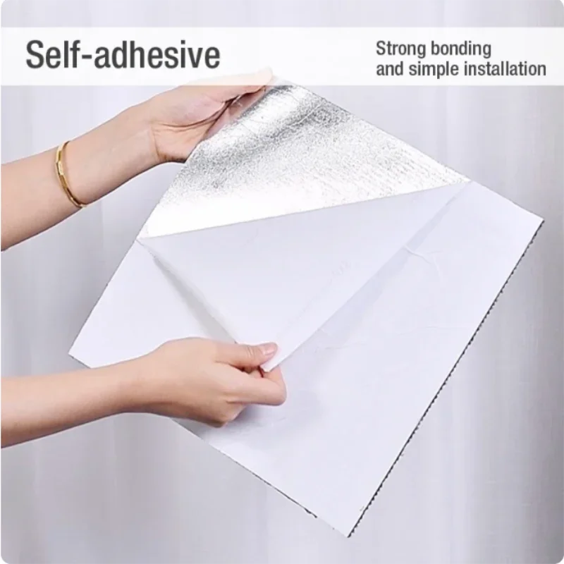 50/100Pcs Self Adhesive Carpet Floor Tiles Sticker Square Rugs Peel and Stick Mat Used for Office Floor Anti Slip Decoration Mat 5