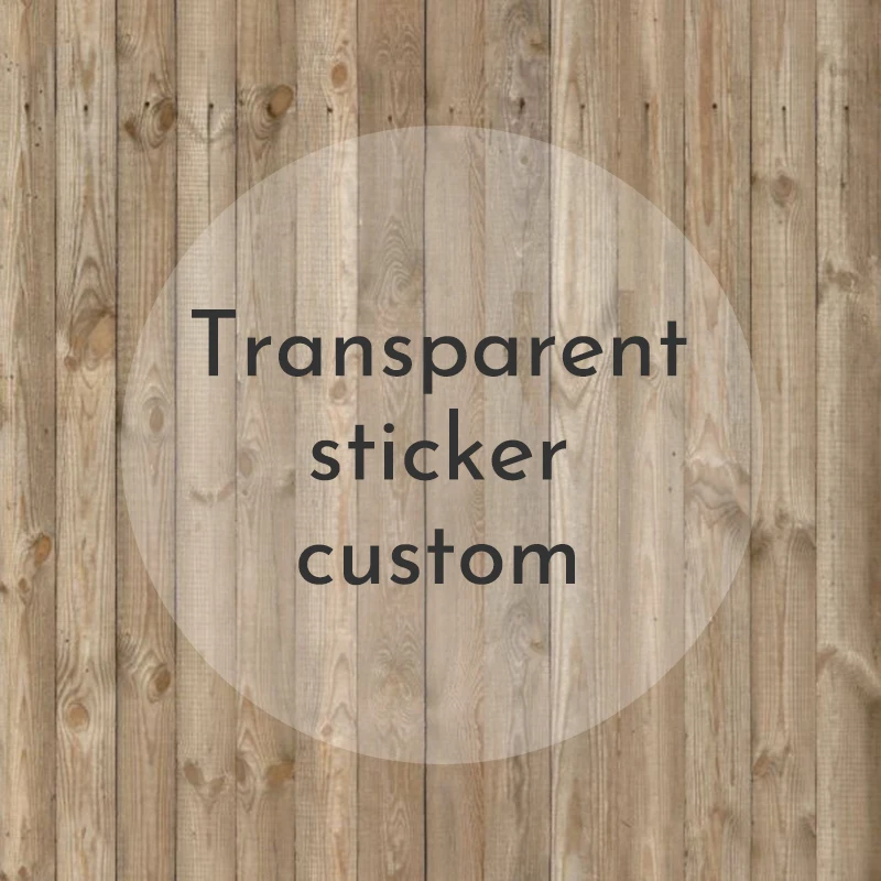 

Transparent Label Stickers Personalized Name Custom Transparent Stickers Wedding Stickers Logos Eyelash Waterproof Stickers
