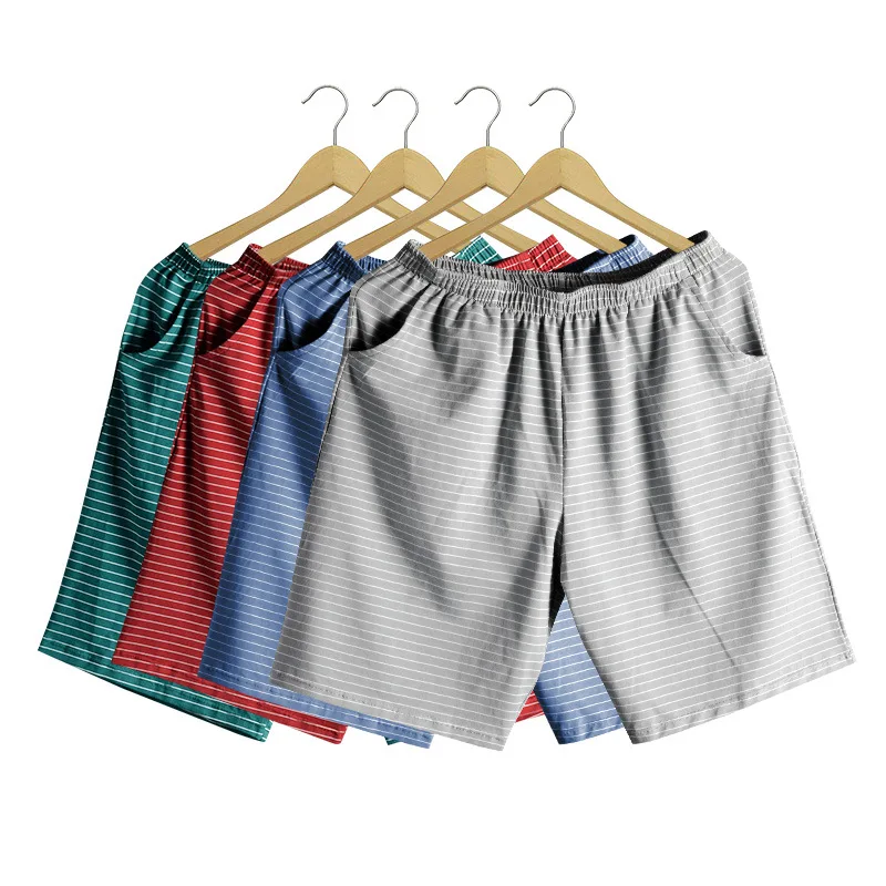 Summer Homewear Loose Sleeping Shorts Men Sleepwear Leisure Sleep