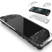 

New Detachable Crystal Steam Deck PC Case Protective Cover Shell for Steam Deck Controller Cover Case Accessories