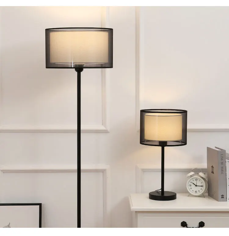 Nordic Floor Lamp Ins Creative Personality Simple Modern Bedroom Bedside Living Room Sofa LED Vertical Led Table Lamp