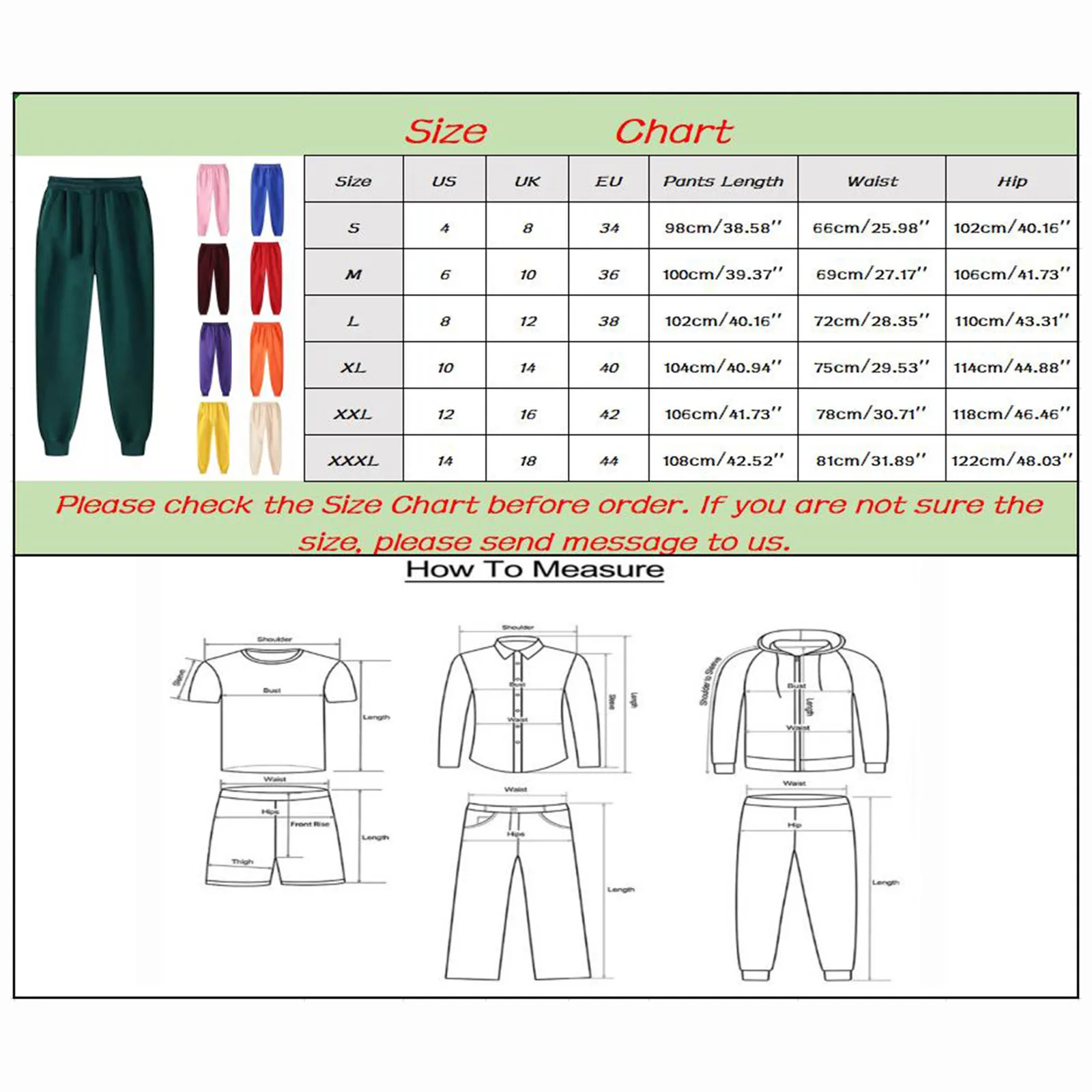 Orange Sweatpants For Men And Women Autumn And Winter Leisure Solid Color Trousers Fashion Daily Jogging Pants Sportwear 6