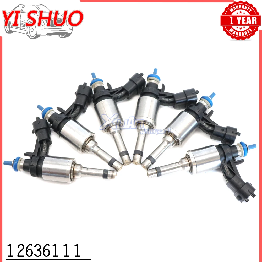 

Автомобильные топливные форсунки 6 шт., форсунки 12636111 Для Chevrolet Cobalt HHR Saturn Sky для Buick Verano Regal 2010 л 2016-AA5E-9F593-CA