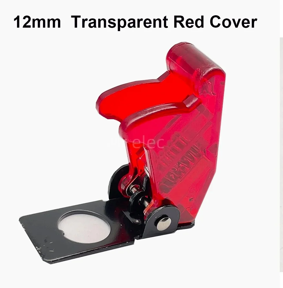 transparet red cover