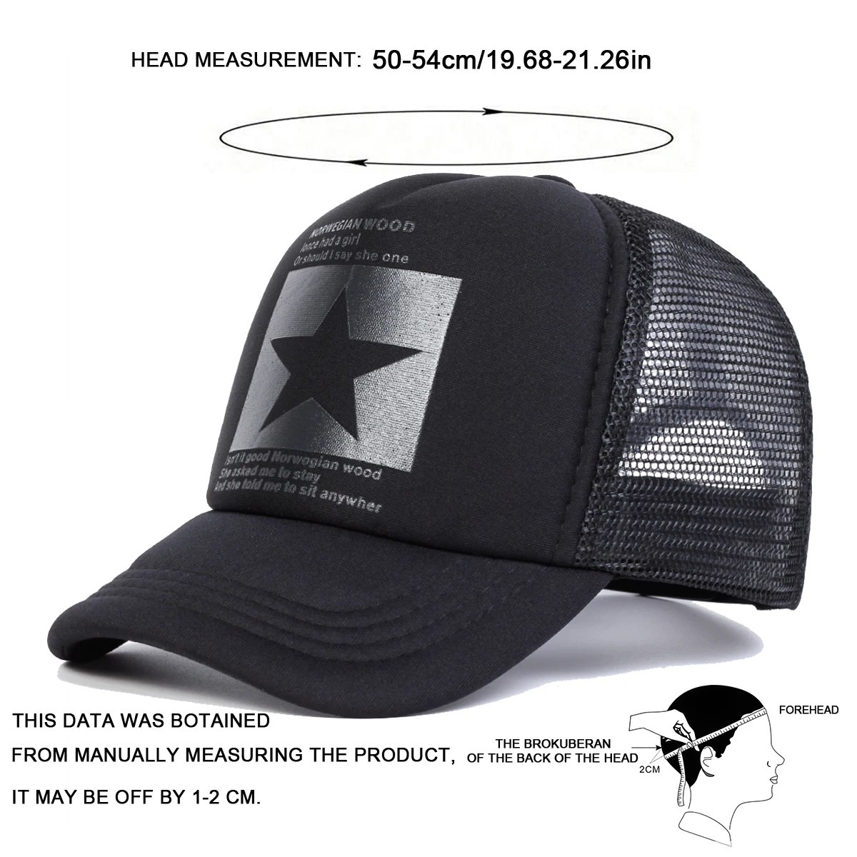 Children Five Pointed Star Print Baseball Net Caps Spring Summer Outdoor Adjustable Casual For Boy Girl Travel Sunscreen