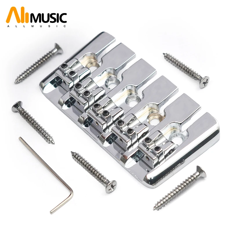 

Винтажный 5-струнный заблокированный басовый мост 95x49,5 мм низ через расстояние шнурков 16,5 мм басовый фиксированный мост черный/золотой/хром