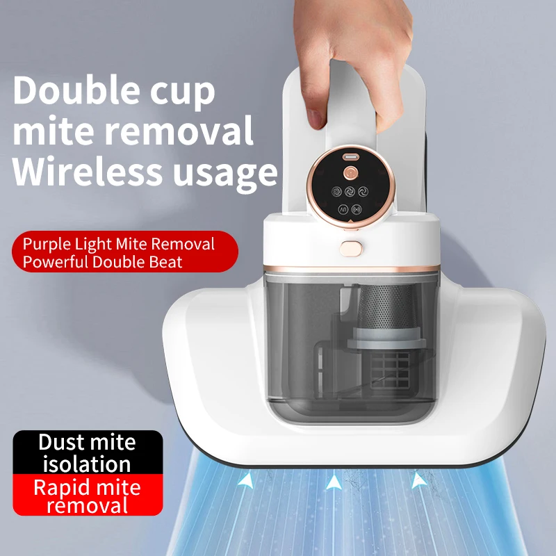 Mite Remover House Vacuum Cleaner Dual Cup Three-stage