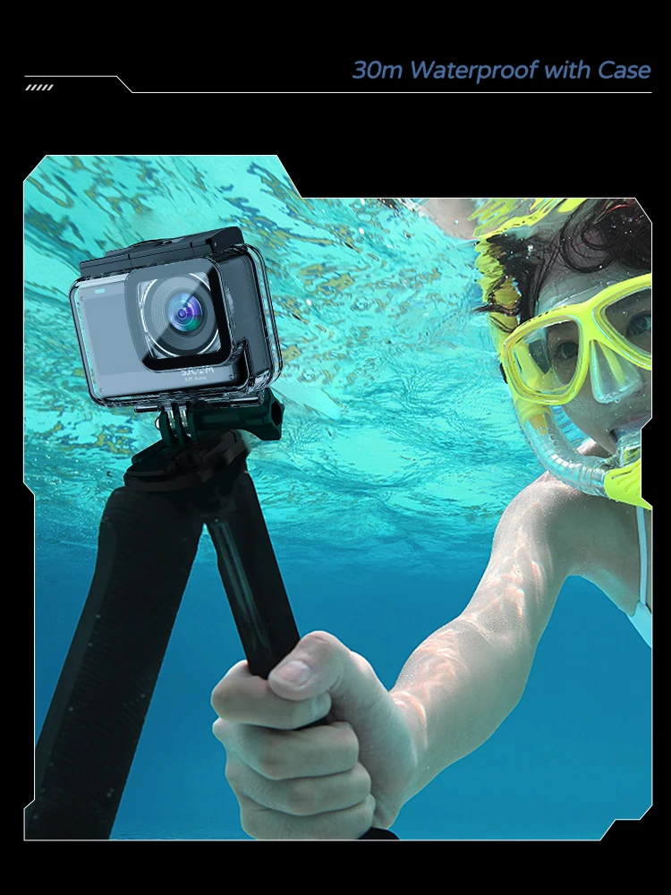 SJCAM SJ11 Active Action Camera 4K 30fps 2.33" Touch Screen Waterproof 5G WiFi Active HDR Video action cam camera sport flagship 6