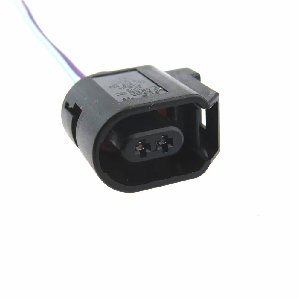 Câble Connecteur Capteur ABS 6E0973702 - 2 Broches - Compatible Audi, Seat, Skoda, VW - Ollanoos