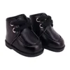 5 Cm Black Buckle PU Doll Shoes Sneakers Canvas For 14 Inch Doll&BJD 20cm Cotton Doll 30-33cm Paola Renio Girl`s Toy Russia Gift 5
