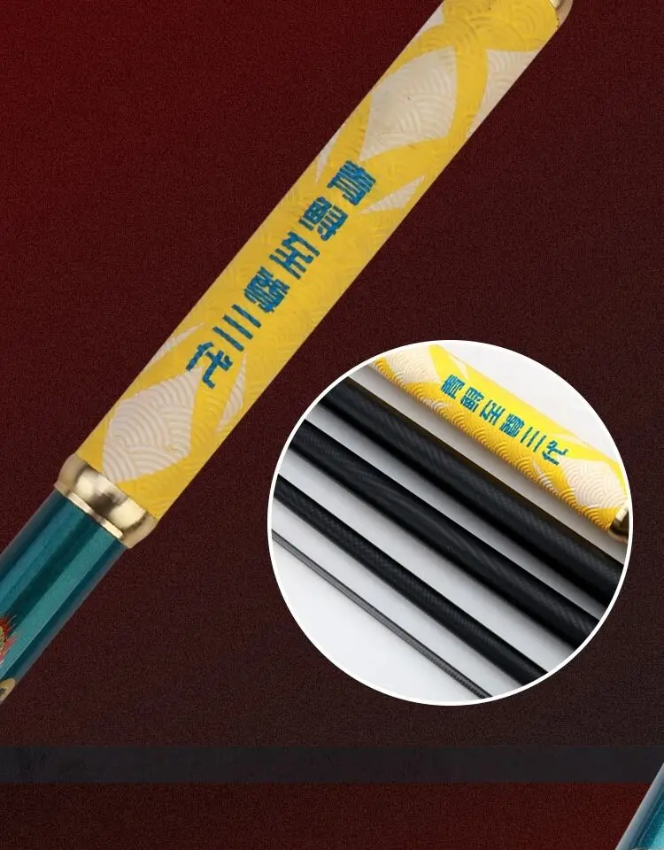 20H Super Hard Angelrute 19 Melodie Hohe Carbon Schwere Angeln Gewicht Taiwan Power Hand Stange Starke Taille Festigkeit canne eine Peche – Detail 3