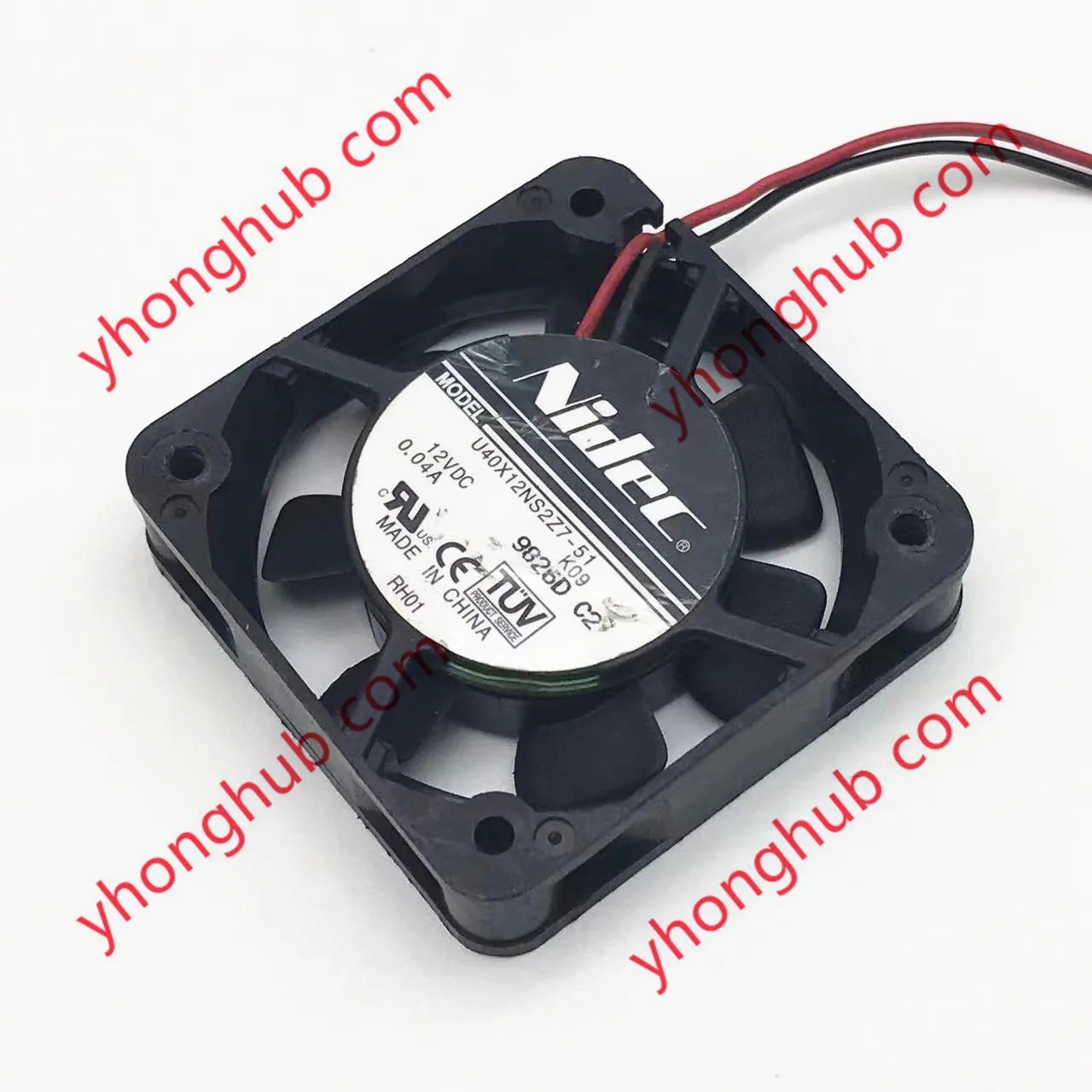 

Двухпроводной Вентилятор охлаждения сервера Nidec U40X12NSZ7-51 K09 DC 12 В 0,04a 40x40x10 мм