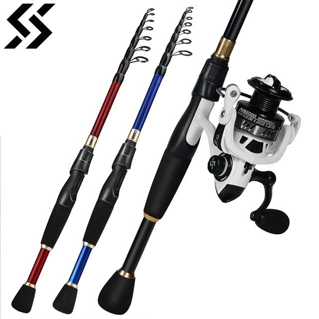 Best Around Baitcaster Combo - 1.8-2.4m Fishing Rod Reel Combo 4 Carbon  Fiber - Aliexpress