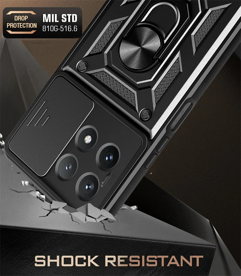 Funda Para Teléfono Xiaomi Poco X6 5G Con Protector De Pantalla De 