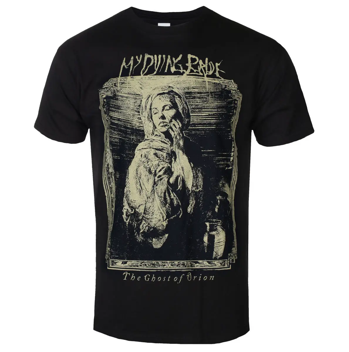 Retro My Dying Bride Grafik-Baumwoll-T-Shirt, Unisex, Sommer, kurzärmelig, modisches Marken-T-Shirt, luxuriöses, lässiges Vintage-T-Shirt