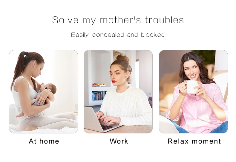 Electric Hands-free Wearable Breast Pump Silent Portable Comfort_voghion.com