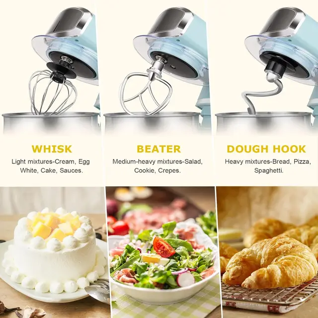 3.2QT Portable Stand Mixer 4