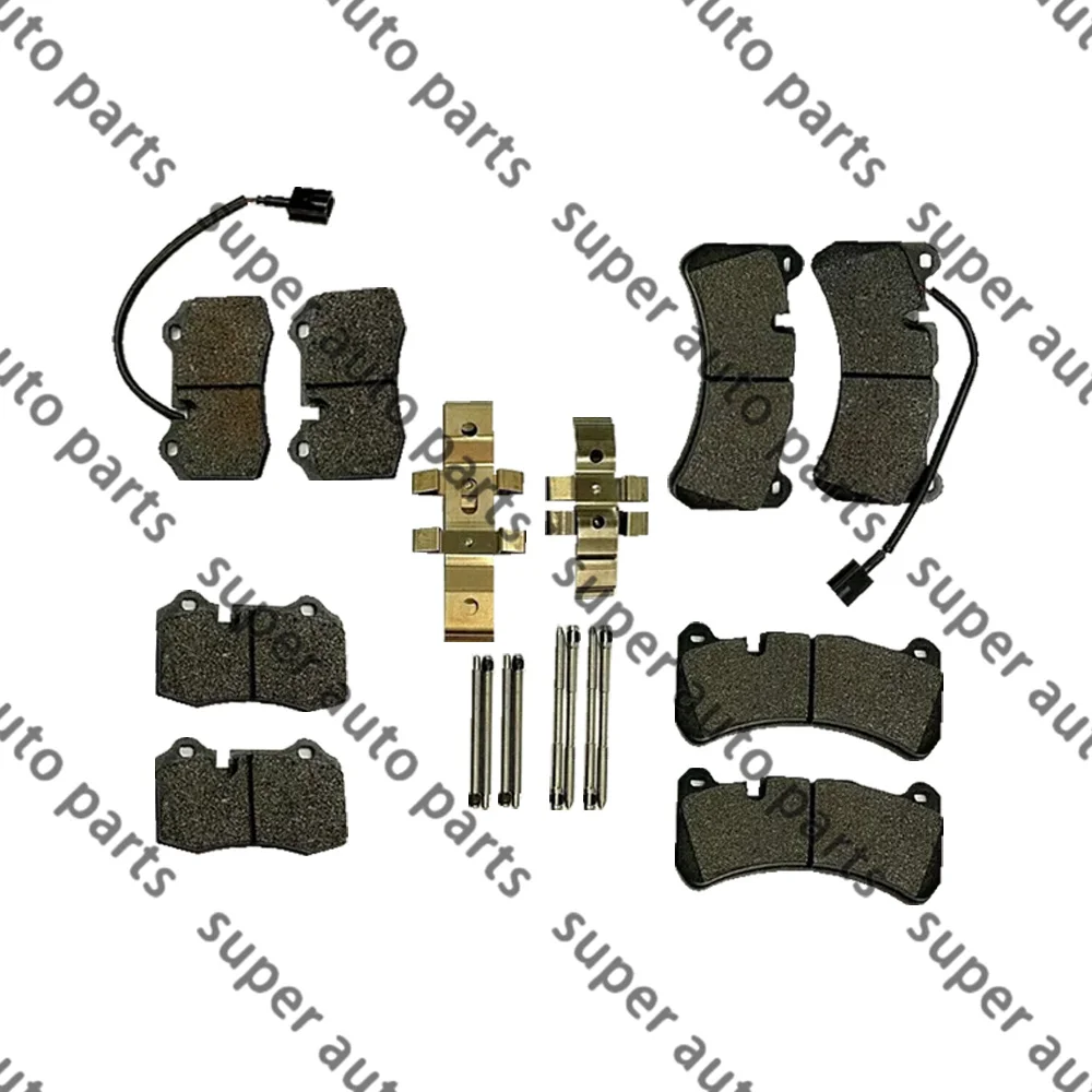For Maserati Ghibli & Quattroporte SQ4 Front & Rear Brake Pads 980156013 673010328 673010331 980139070 980156007 980156008