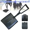 Aluminum Alloy Lightweight Foldable Snow Shovel for Camping Auto Emergency Non slip Snow Removal Tool Collapsible Portable 4